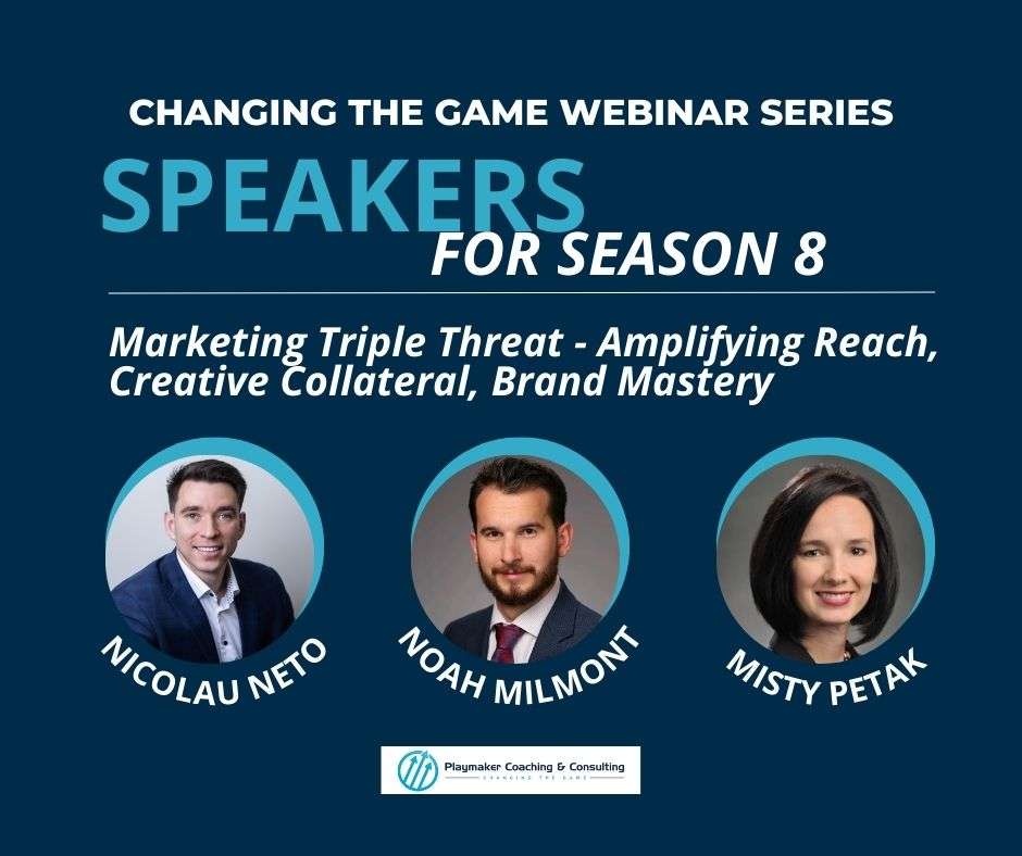 Speaker announcement for Season 8 - Nicolau Neto, Noah Milmont, Misty Petak